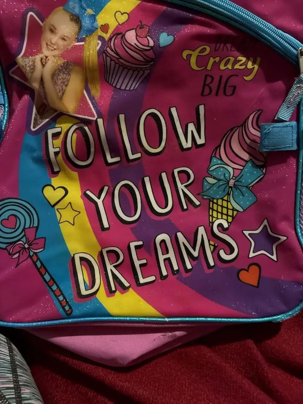 JoJo Siwa Follow Your Dreams Glitter Backpack